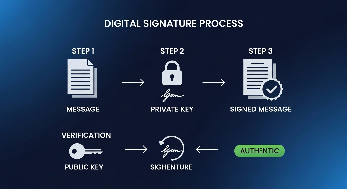 Cryptographic Message Transaction